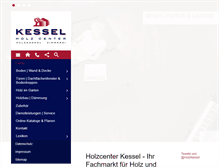 Tablet Screenshot of holzcenter-kessel.de